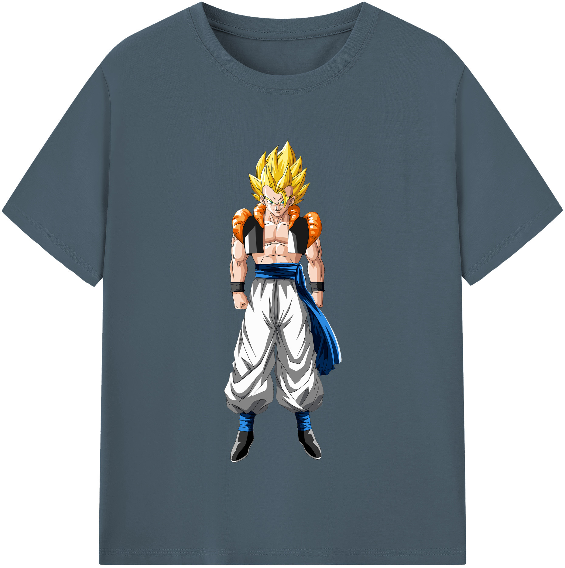 （画像用） ドラゴンボール ベジータ四世（Bejīta Yonsei）DRAGON BALL Vegeta IV 綿100％半袖Tシャツ（フロントプリント）